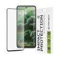 Протектор за Motorola Moto G35 - 111D Full Cover / Full Glue Glass - черен