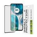 Протектор за Motorola Moto G52 / Moto G82 5G - 111D Full Cover / Full Glue Glass - Черен