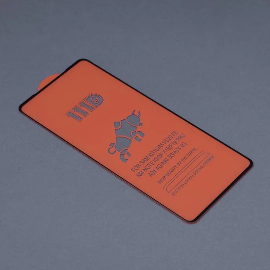 Протектор за Motorola Moto G52 / Moto G82 5G - 111D Full Cover / Full Glue Glass - Черен