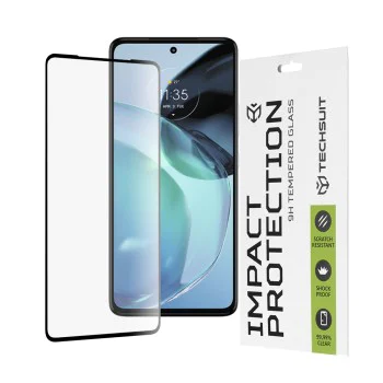 Протектор за Motorola Moto G72 - 111D Full Cover / Full Glue Glass - черен