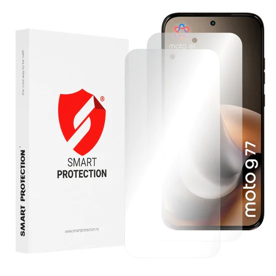 Протектор за Motorola Moto G77 - Premium Classic (2 pack) - Smart Protection - Прозрачен