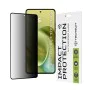 Протектор за Motorola Moto G86 / Moto G86 Power - Techsuit - 111D Privacy Full Glue - Черен