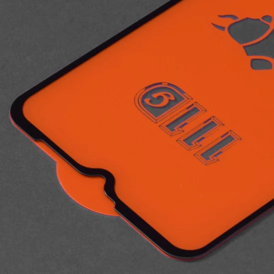 Протектор за Motorola Moto Moto G10 / Moto G20 / Moto G30 / Moto E7 Plus / Moto G9 Play - 111D Full Cover / Full Glue Glass - Черен