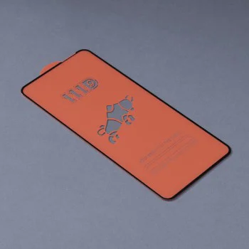 Протектор за Oppo A54 5G / A74 5G / OnePlus Nord N200 5G - 111D Full Cover / Full Glue Glass - Черен