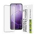 Протектор за Oppo A6x 4G / A6x 5G - 111D Full Cover / Full Glue Glass - Techsuit - Черен