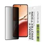 Протектор за Oppo Reno12 F 4G / Reno12 F 5G / Reno12 FS - 111D Privacy Full Glue - Черен