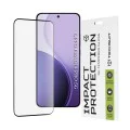 Протектор за Oppo Reno14 Pro - Techsuit - 111D Пълно покритие / Пълно лепило от стъкло - Черен