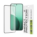 Протектор за Oppo Reno14 - Techsuit - 111D Пълно покритие / Пълно лепило от стъкло - Черен