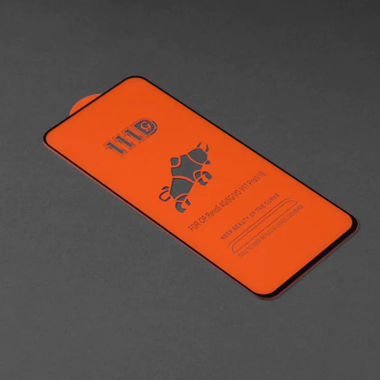 Протектор за Oppo Reno6 5G - 111D Full Cover / Full Glue Glass - Черен