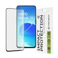 Протектор за Oppo Reno6 5G - 111D Full Cover / Full Glue Glass - Черен
