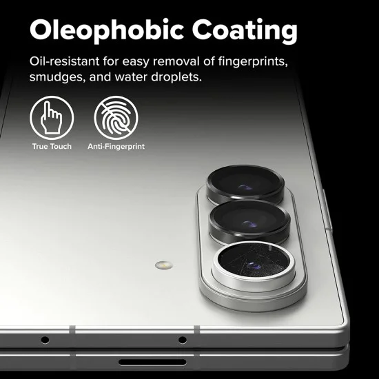 Протектор – Рамка за камера (2 бр.) – Samsung Galaxy Z Fold7 – Ringke – Черен