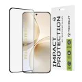Протектор за Realme 14 Pro+ - Techsuit - 111D Full Cover / Full Glue Glass / 3D Curved Screen - Черен