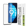 Протектор за Realme 9i / 9 5G / 9 Pro / 8i / Narzo 50 / Oppo A76 / A96 / OnePlus Nord CE 2 Lite 5G - 111D Full Cover / Full Glue Glass - черен