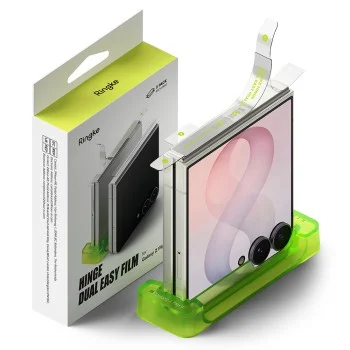 Протектор Ringke - Hinge Dual Easy Film (2 бр.) - Samsung Galaxy Z Flip8 - Прозрачен
