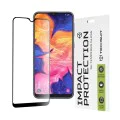 Протектор за Samsung Galaxy A10e / A20e - 111D Full Cover / Full Glue Glass - Черен