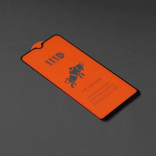 Протектор за Samsung Galaxy A10e / A20e - 111D Full Cover / Full Glue Glass - Черен