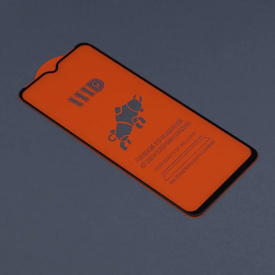 Протектор за Samsung Galaxy A13 5G / A04s / A04 - 111D Full Cover / Full Glue Glass - Черен