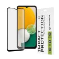 Протектор за Samsung Galaxy A13 5G / A04s / A04 - 111D Full Cover / Full Glue Glass - Черен