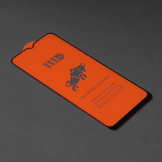 Протектор за Samsung Galaxy A14 4G / A14 5G - 111D Full Cover / Full Glue Glass - Черен