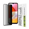 Протектор за Samsung Galaxy A14 4G / A14 5G - 111D Privacy Full Glue - Черен