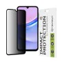 Протектор за Samsung Galaxy A15 4G / A15 5G / M15 - 111D Privacy Full Glue - Черен