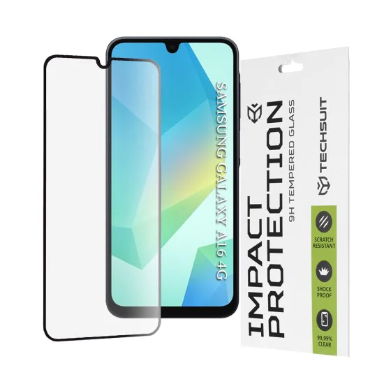 Протектор за Samsung Galaxy A16 4G / A16 5G - 111D Full Cover / Full Glue Glass - Черен