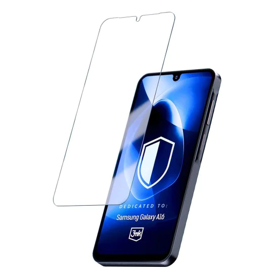 Протектор за Samsung Galaxy A16 4G / A16 5G - 3mk - Гъвкаво стъкло - Прозрачен