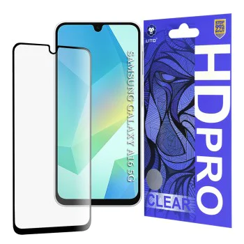 Протектор за Samsung Galaxy A16 4G / A16 5G / A17 4G / A17 5G - Lito - HD Pro Clear - Черен