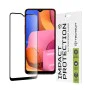 Протектор за Samsung Galaxy A20s - 111D Full Cover / Full Glue Glass - черен