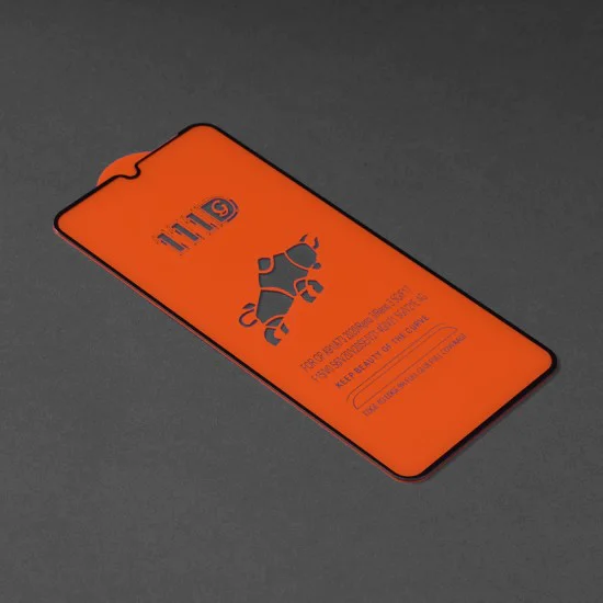 Протектор за Samsung Galaxy A22 4G / M22 4G - 111D Full Cover / Full Glue Glass - Черен