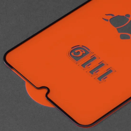 Протектор за Samsung Galaxy A22 4G / M22 4G - 111D Full Cover / Full Glue Glass - Черен