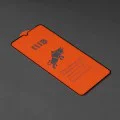 Протектор за Samsung Galaxy A22 4G / M22 4G - 111D Full Cover / Full Glue Glass - Черен