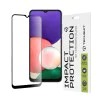 Протектор за Samsung Galaxy A22 5G - 111D Full Cover / Full Glue Glass - Черен