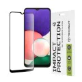 Протектор за Samsung Galaxy A22 5G - 111D Full Cover / Full Glue Glass - Черен