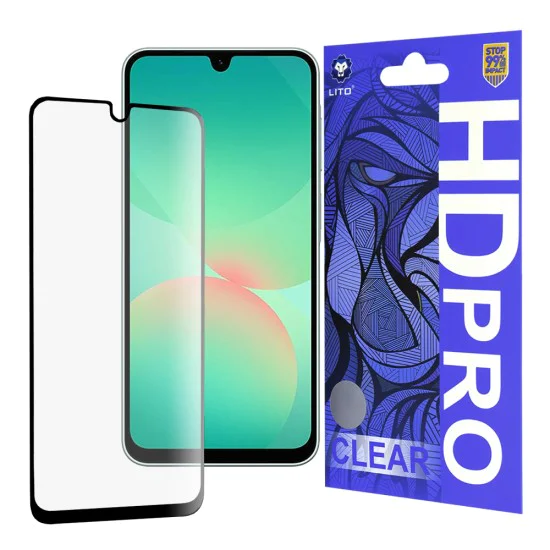 Протектор за Samsung Galaxy A26 5G - Lito - HD Pro Clear - Черен