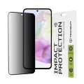 Протектор за Samsung Galaxy A35 5G / A55 5G / M35 - 111D Privacy Full Glue - Черен