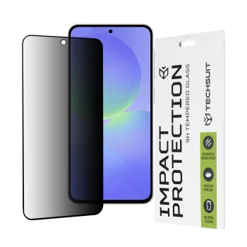 Протектор за Samsung Galaxy A36 5G / A56 5G - 111D Privacy Full Glue - Черен