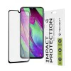 Протектор за Samsung Galaxy A40 - 111D Full Cover / Full Glue Glass - черен