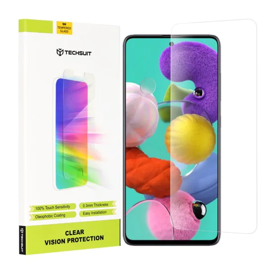 Протектор за Samsung Galaxy A51 4G / A51 5G - Clear Vision Glass - Прозрачен