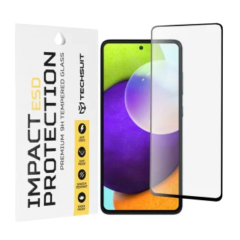 Протектор за Samsung Galaxy A52 4G / A52 5G / A52s 5G - ESD стъкло - черен