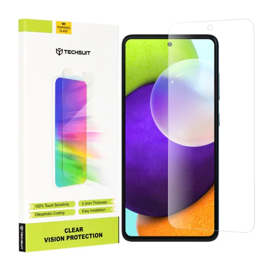 Протектор за Samsung Galaxy A52 4G - Clear Vision Glass - Прозрачен