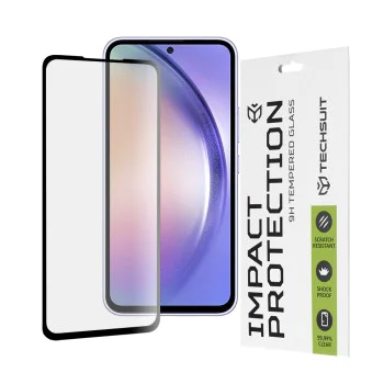 Протектор за Samsung Galaxy A54 - 111D Full Cover / Full Glue Glass - черен