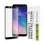 Протектор за Samsung Galaxy A6 Plus 2018 - 111D Full Cover / Full Glue Glass - Черен