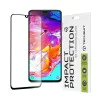 Протектор за Samsung Galaxy A70 / A70s / A90 5G - 111D Full Cover / Full Glue Glass - черен