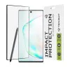 Протектор за Samsung Galaxy Note 10 Plus - 111D Full Cover / Full Glue Glass / 3D Curved Screen - Черен