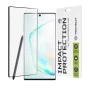 Протектор за Samsung Galaxy Note 10 Plus - 111D Full Cover / Full Glue Glass / 3D Curved Screen - Черен