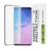 Протектор за Samsung Galaxy S10 - 111D Full Cover / Full Glue Glass / 3D Curved Screen - Черен