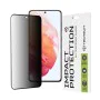 Протектор за Samsung Galaxy S21 5G - 111D Privacy Full Glue - черен