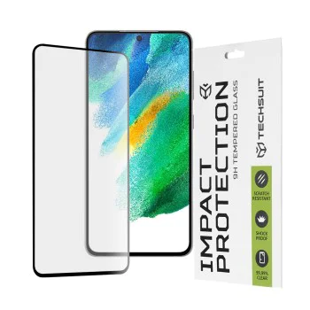 Протектор за Samsung Galaxy S21 FE 5G - 111D Full Cover / Full Glue Glass - Черен