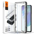 Протектор за Samsung Galaxy S21 FE 5G (комплект 2) - Spigen Glas.tR Align Master - Clear